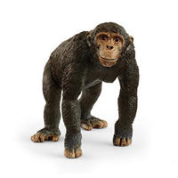 SCHIMPANSENFIGUR - Beige, Kunststoff (4.7/6.5cm) - Schleich