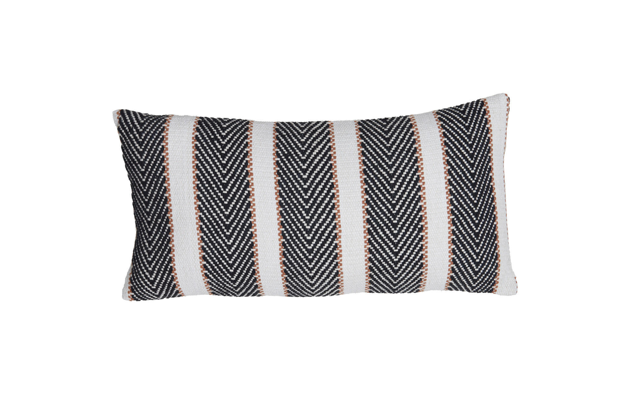 DEKOKISSEN Loura Weiß 60/30/10 cm - Weiß, Textil (30/60cm) - Light & Living