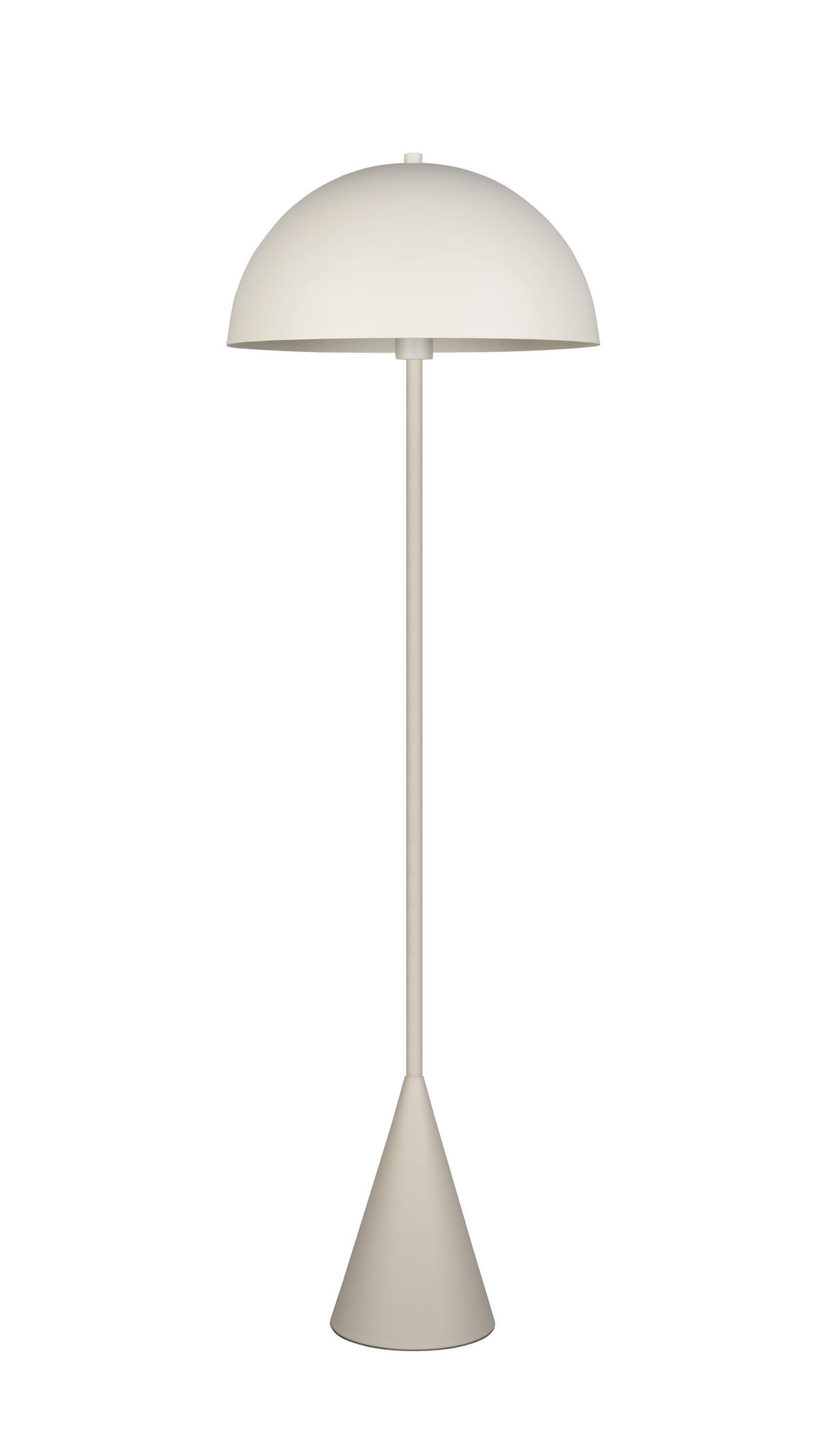 STEHLAMPE ALFIE - Grau - 40/40/130 cm - Grau, Metall (40/40/130cm) - Trio Leuchten