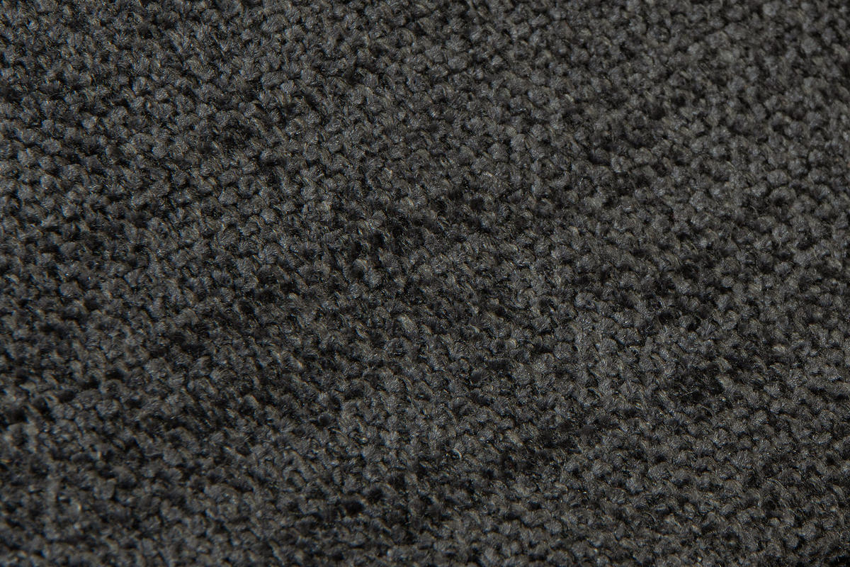 OHRENSESSEL MILES Massivholzbeine schwarz, grau - Grau, Holzwerkstoff/Buchenholz (82/105/97cm) - KONSIMO®