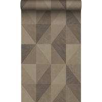TAPETE 3D-Muster 50 x 900 cm - Braun, Papier (50/900cm) - Origin Wallcoverings