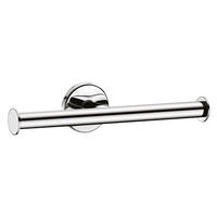 WC-PAPIERHALTER für 2 Rollen, Edelstahl hochglanzpoliert - Chromfarben, Metall (8/6/26cm) - Delabie