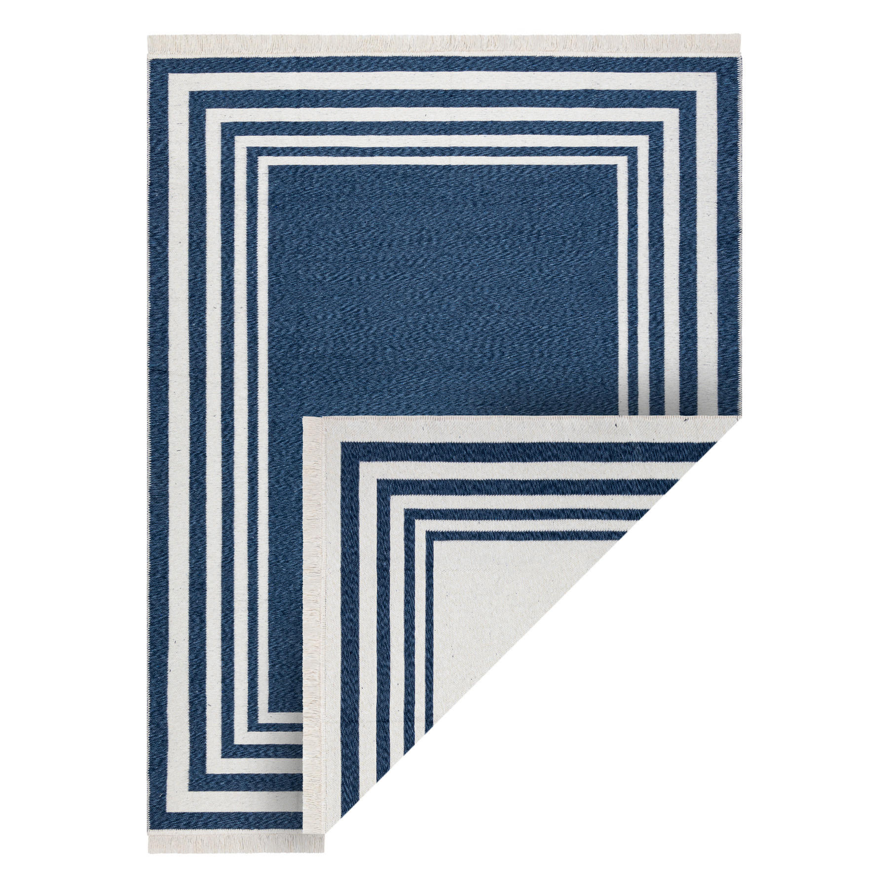 TEPPICH TWIN 120/170 cm - Blau, Textil (120/170cm) - rugsX