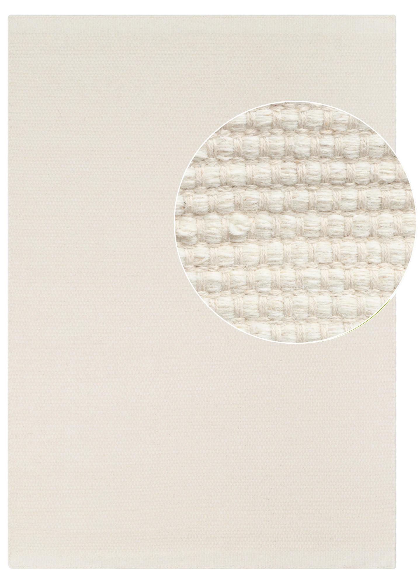 TEPPICH LONI Weiß 170/240 cm - Weiß, Textil (170/240cm) - Tapiso