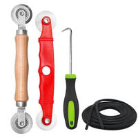 FLIEGENGITTER Werkzeug Set 4-teilig - Multicolor, Metall (30/3/20cm)