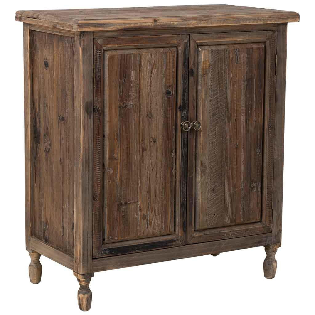 BUFFET mit 2 türen 75x38x82 cm - Braun, Holz (75/82/38cm) - Wanderlust