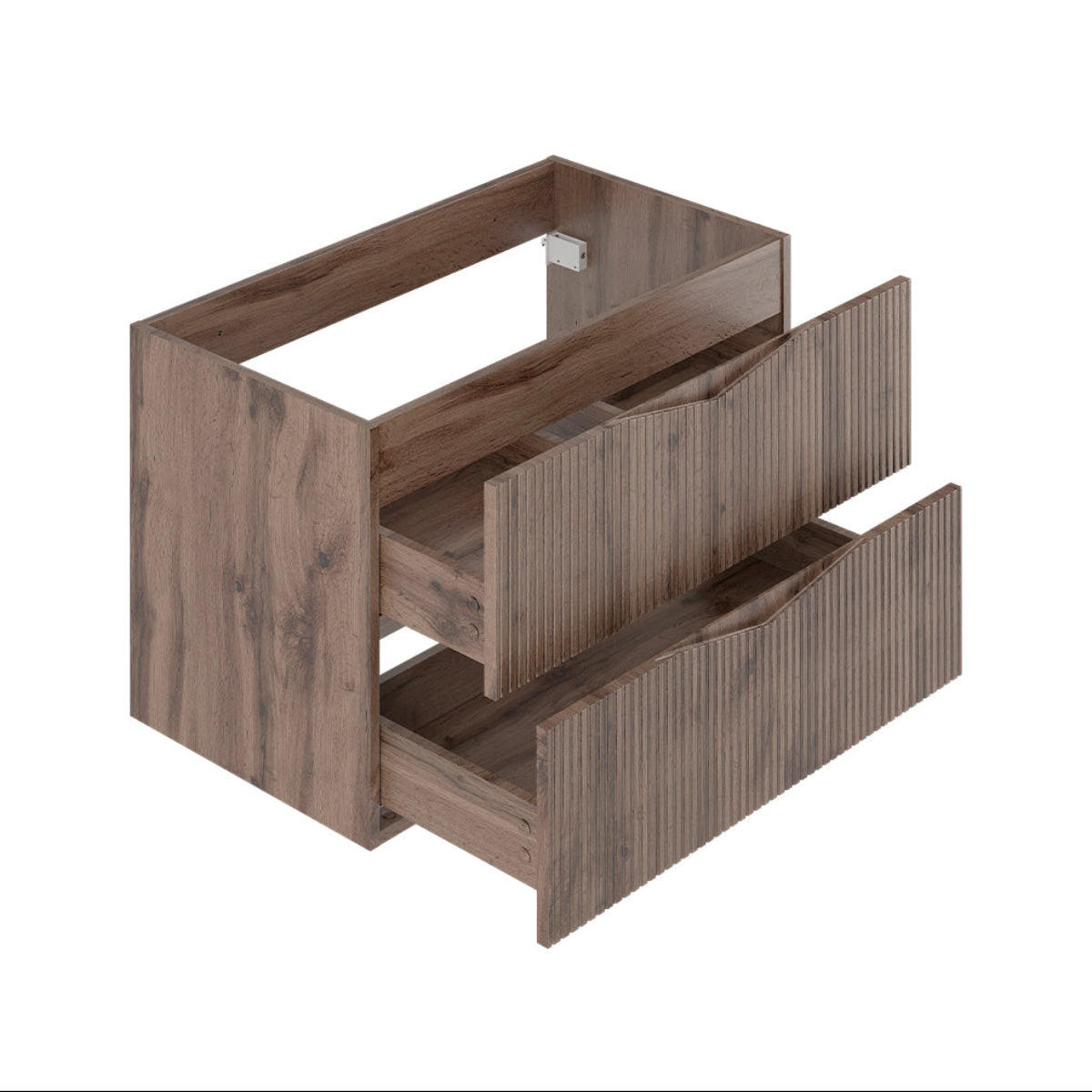 WASCHTISCHUNTERSCHRANK 80cm Tao Holz - Braun, Holzwerkstoff (80/50/46.5cm) - Petits-meubles