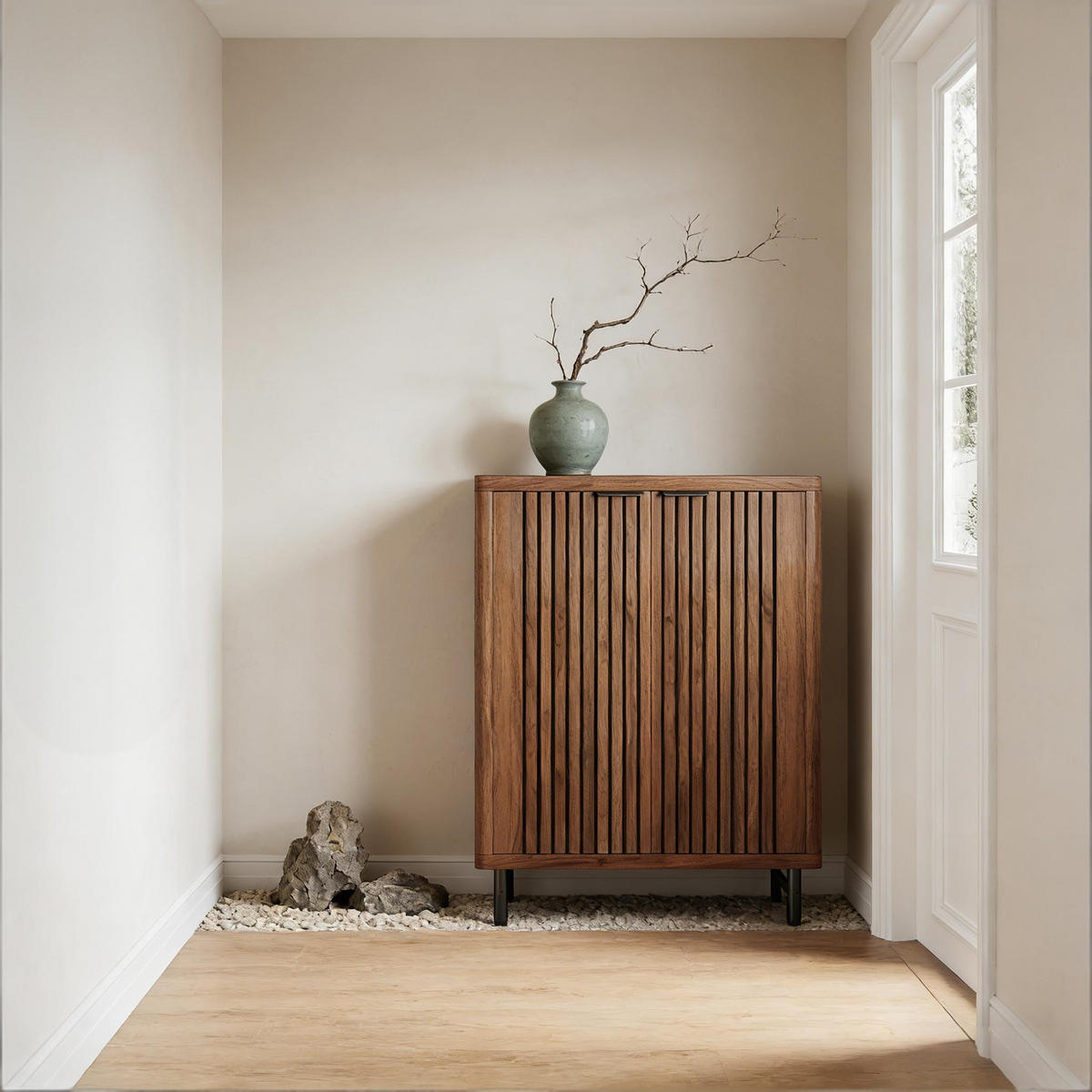 SCHUHSCHRANK Braun - Braun, Holzwerkstoff (13.79/43.34/33.49cm) - Kaket