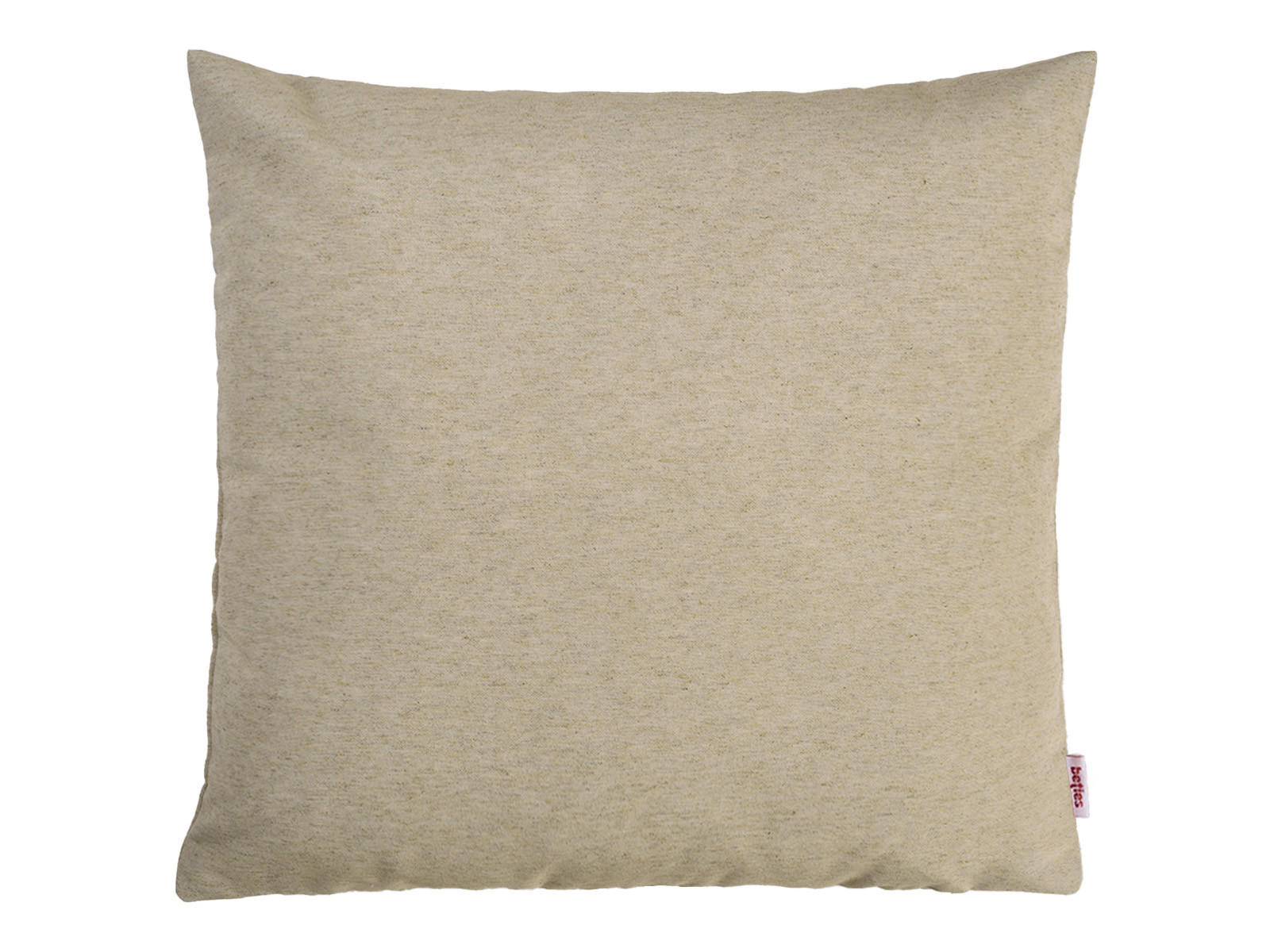 KISSENHÜLLE Wunschton melange-beige 50/50 cm - Beige, Textil (50/50cm) - beties Heimtextil