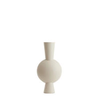 VASE Kavandu Weiß 31/20/60 cm - Weiß, Metall (60cm) - Light & Living