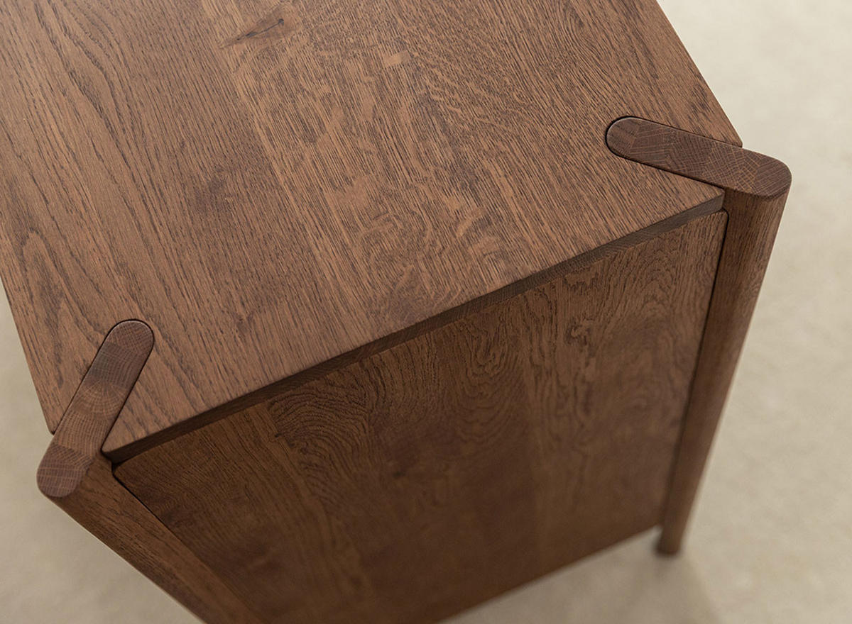SCHUBLADENKOMMODE Campi Eiche Tabak 123 / 48 / 90cm - Eichefarben, Holz (123/90/48cm) - Feldmann-Wohnen