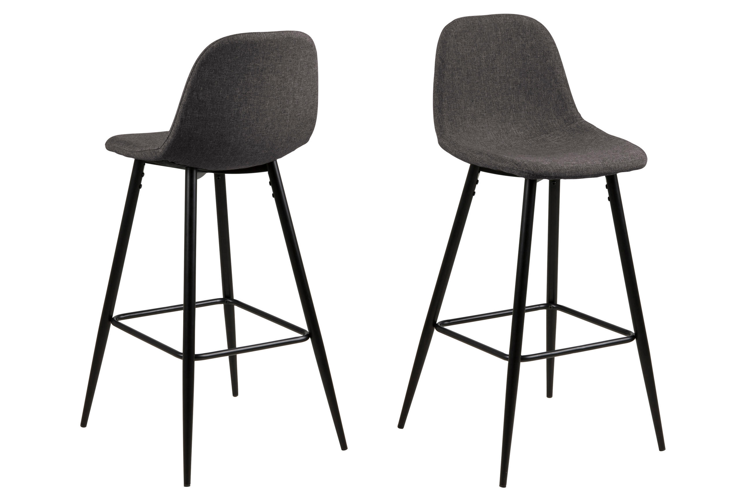 ebuy24 Barhocker Grau 44x91x48 cm