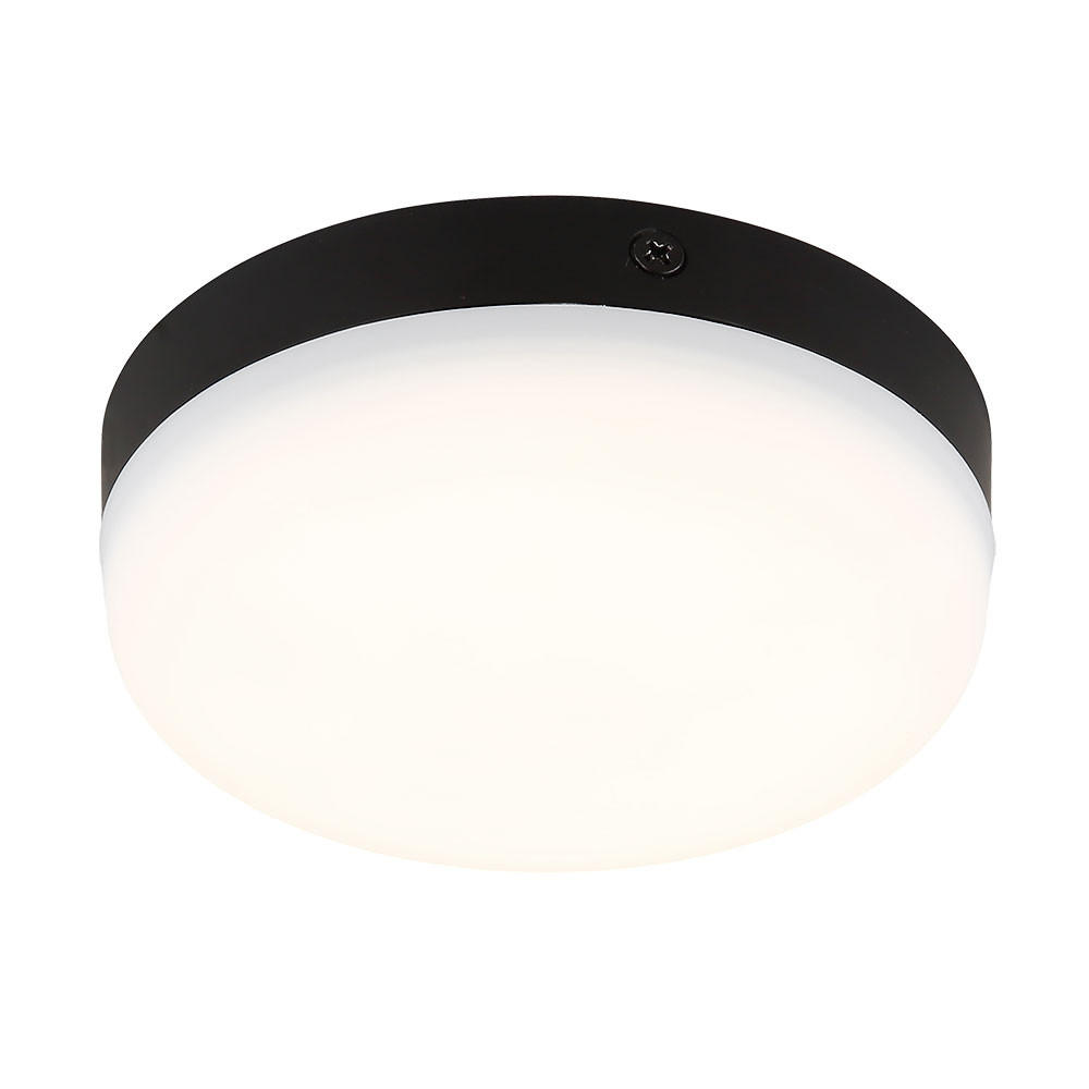 Globo Lighting Led Schwarz 12x4.5x12 cm