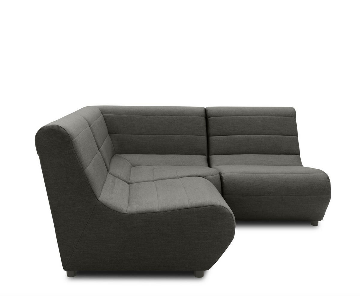 GARTENLOUNGE Set 3 Boudicca 179x80x179 mit Outdoorbezug in anthrazit - Anthrazit, Kunststoff (179/80/179cm) - 58aufmkessel