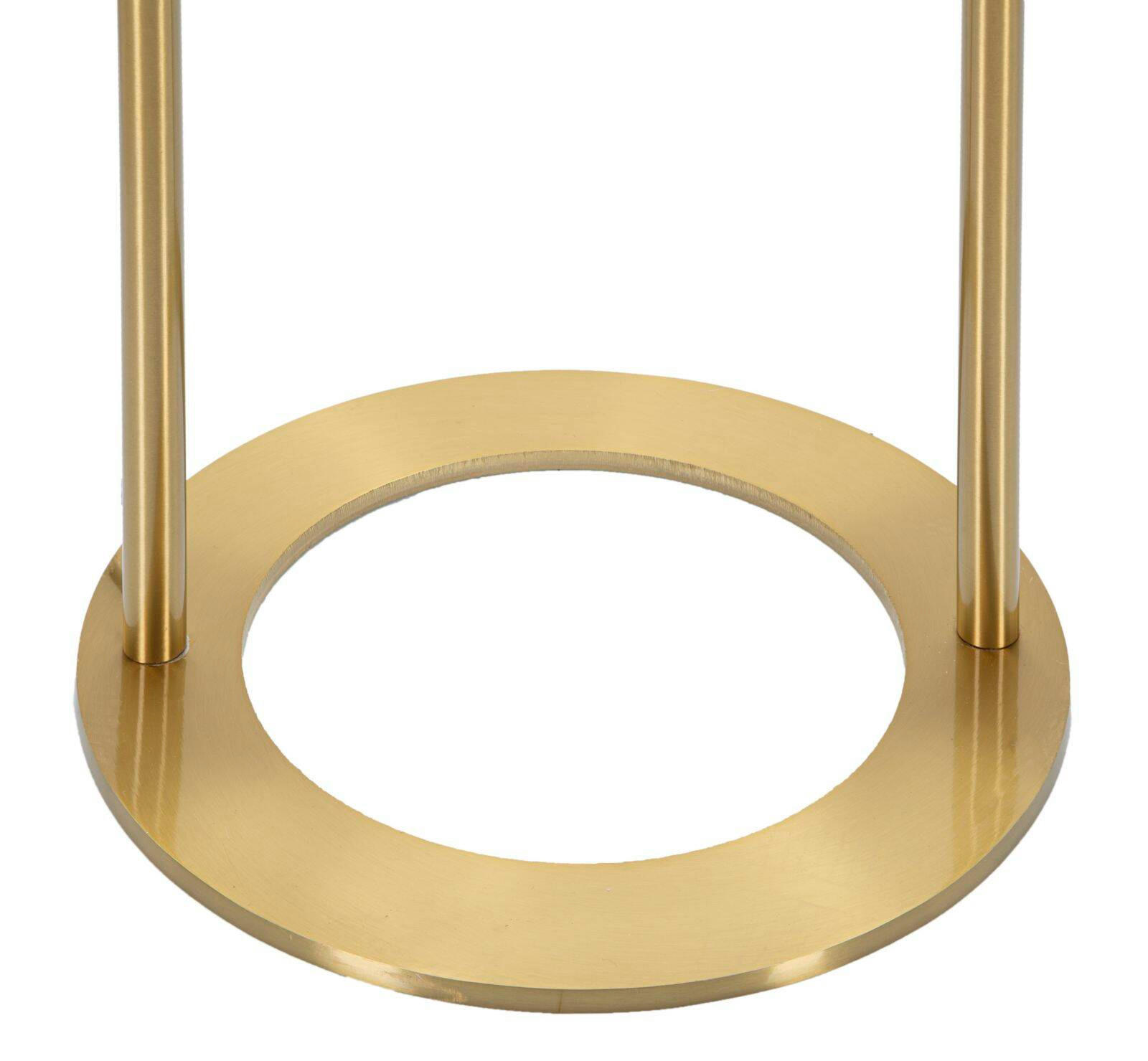 STEHLEUCHTE Glamy Arc 168 cm - Goldfarben, Metall (28/28/168cm) - Mauro Ferretti