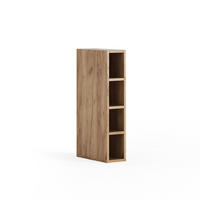 SKLADIŠČNA POLICA Rula, Zlati hrast z močjo, 15 x 81.6 cm - medeni hrast, leseni material (15/350/35cm) - Vicco