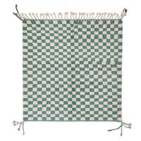 BERBERTEPPICH aus reiner Wolle 193x 212 cm - Grün, Naturmaterialien (193/212cm) - AFK Living