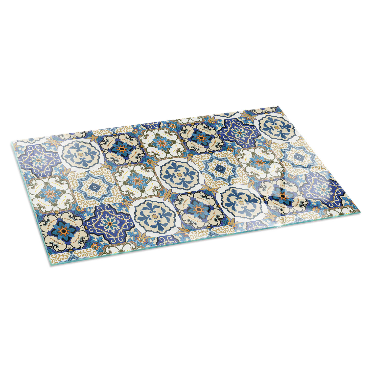ArtPrintCave Glasplatte Blau 100x50x0.4 cm
