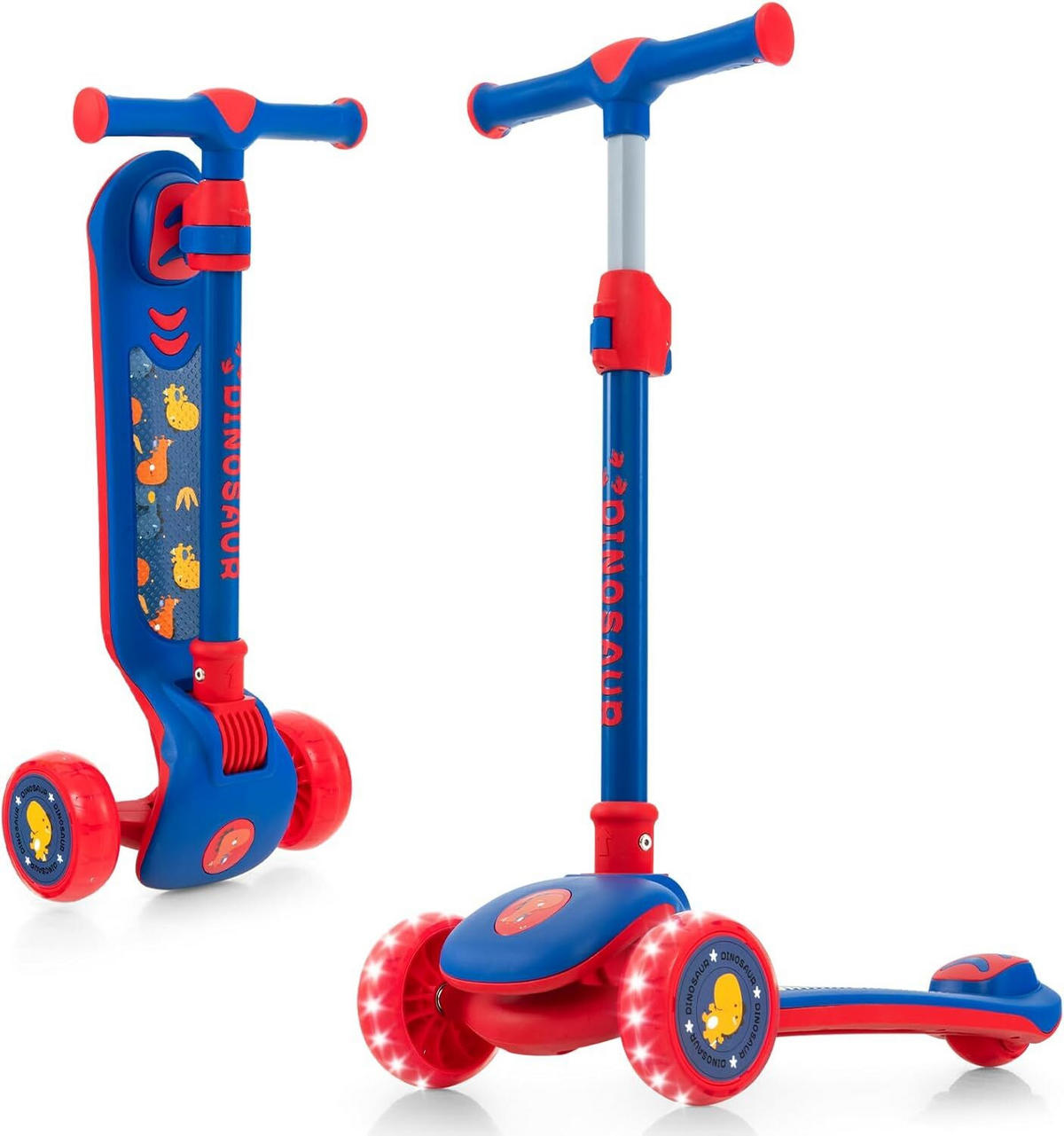 ROLLER 83cm Blau - Blau, Kunststoff (28/83/60cm) - COSTWAY