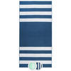 STRANDTUCH, 100x200 cm, 100% Baumwolle, Blau - Dunkelblau, Textil (100/200cm) - Zollner