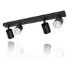 STRAHLER Glanz 54/6/10 cm - Schwarz, Metall (54/6/10cm) - Nettlife