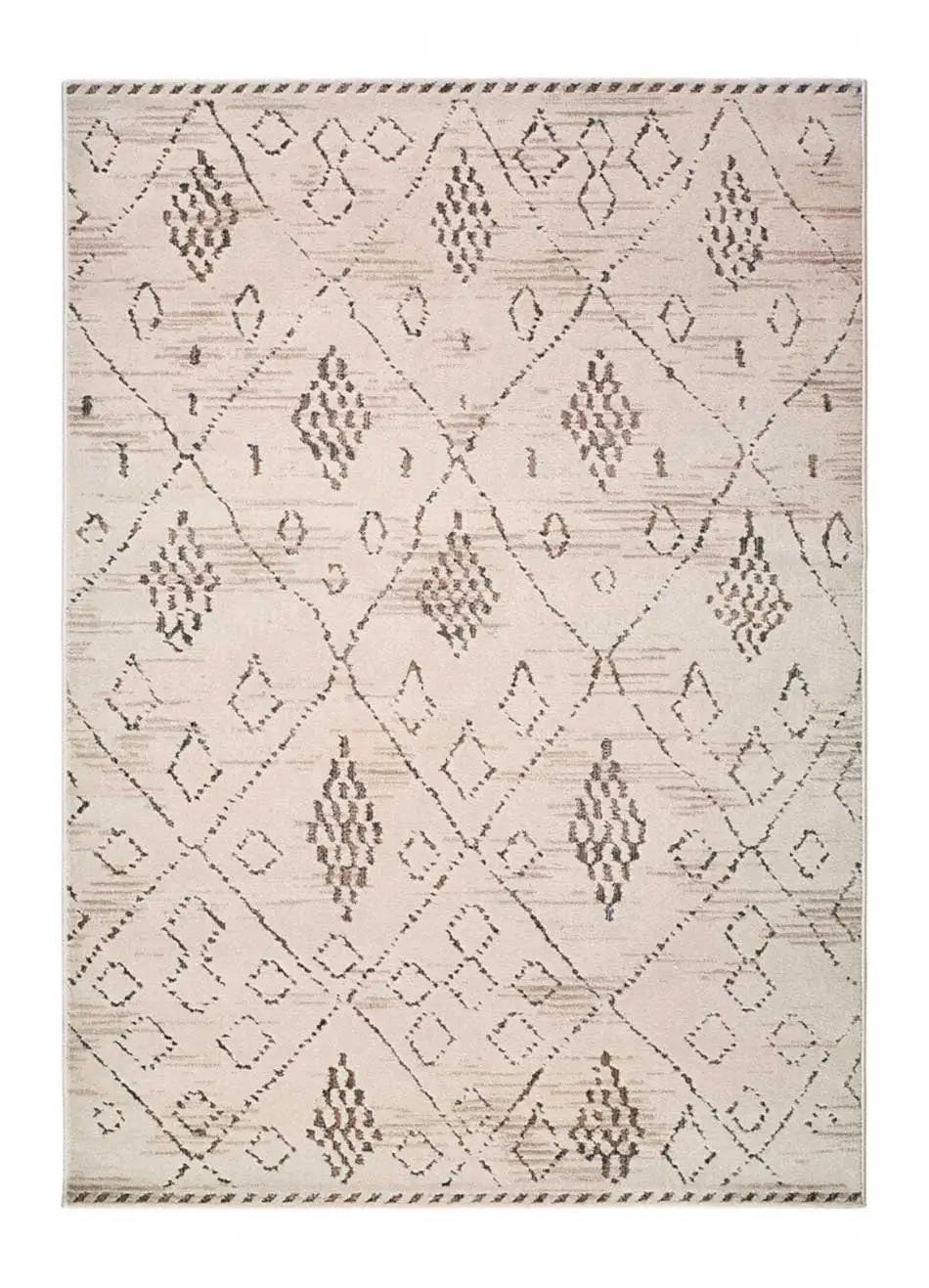 Atticgo Webteppich Creme 160x235 cm
