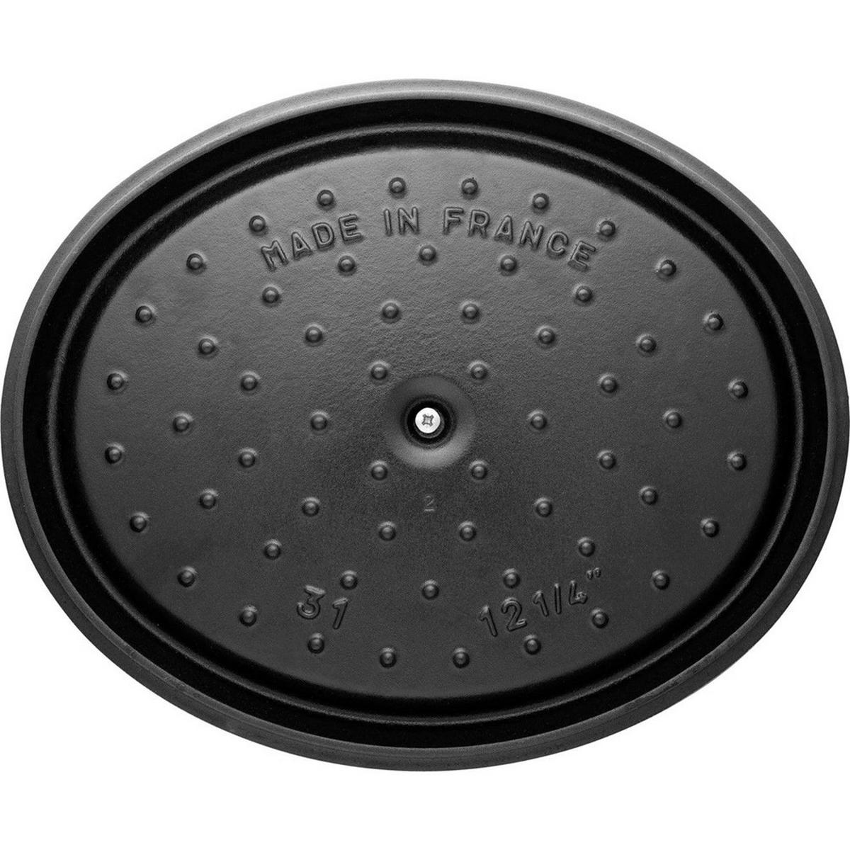 LA Cocotte Gusseisentopf 2,35 l NPC405002330 - Bordeaux, Metall (23cm) - Staub