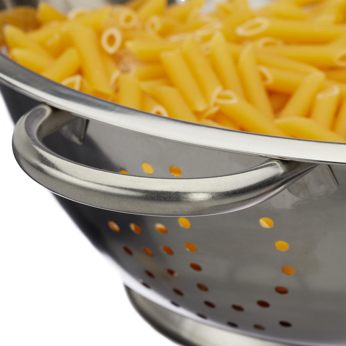 KÜCHENSIEB - Silberfarben, Metall (28cm) - Relaxdays