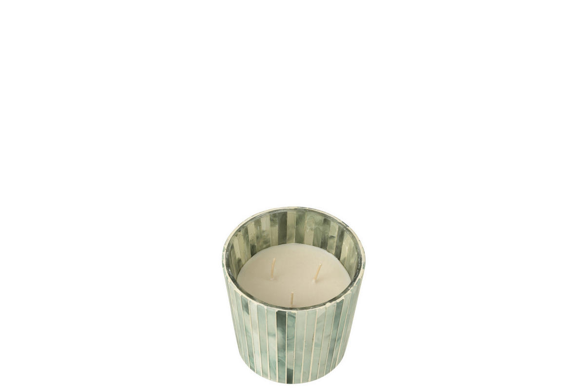 DUFTKERZE NOA - Blau - S - 45 Std. - Blau, Paraffin (12/11.5cm) - J-Line