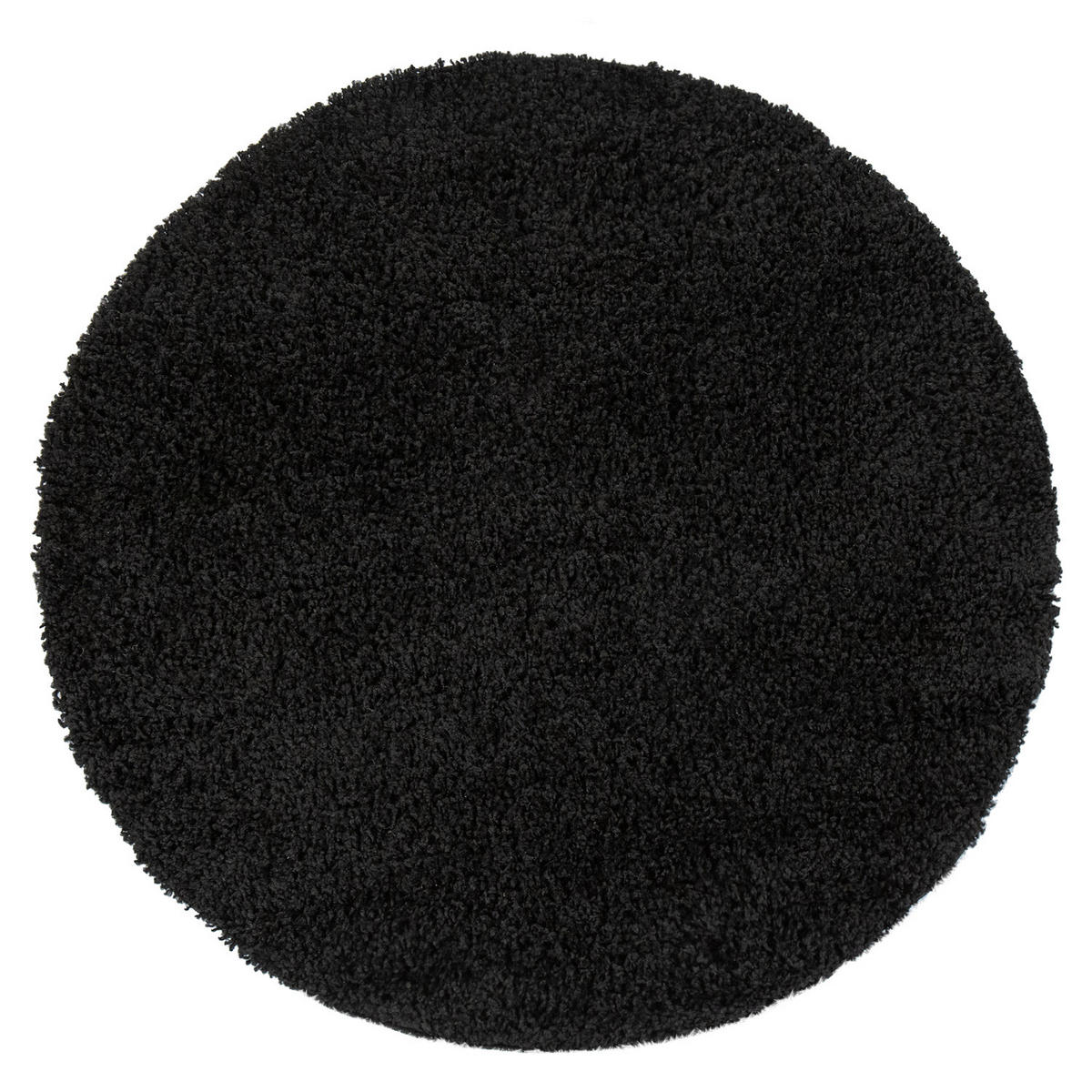 HOCHFLORTEPPICH 80/80 cm Sky 250 - Schwarz, Textil (80/80cm) - Paco Home