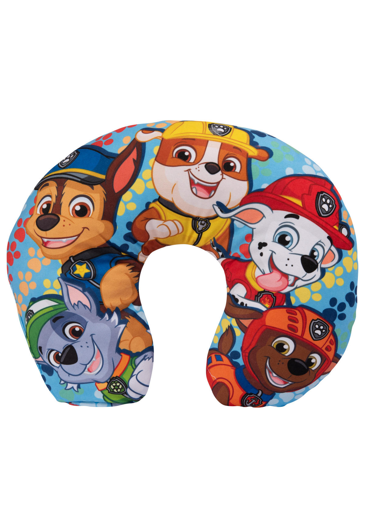 NACKENKISSEN Paw Patrol Crew Mehrfarbig 35 x 30 cm - Blau, Textil (35/30cm) - Paw Patrol