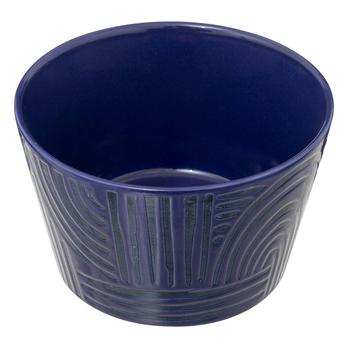 KERAMIKSCHALE Soley 570 ml - Dunkelblau, Keramik (570cm) - Secret de Gourmet