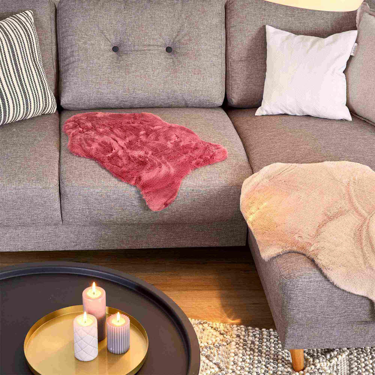 DEKOFELL ELDA - Rot, Textil (40/60cm) - Astra