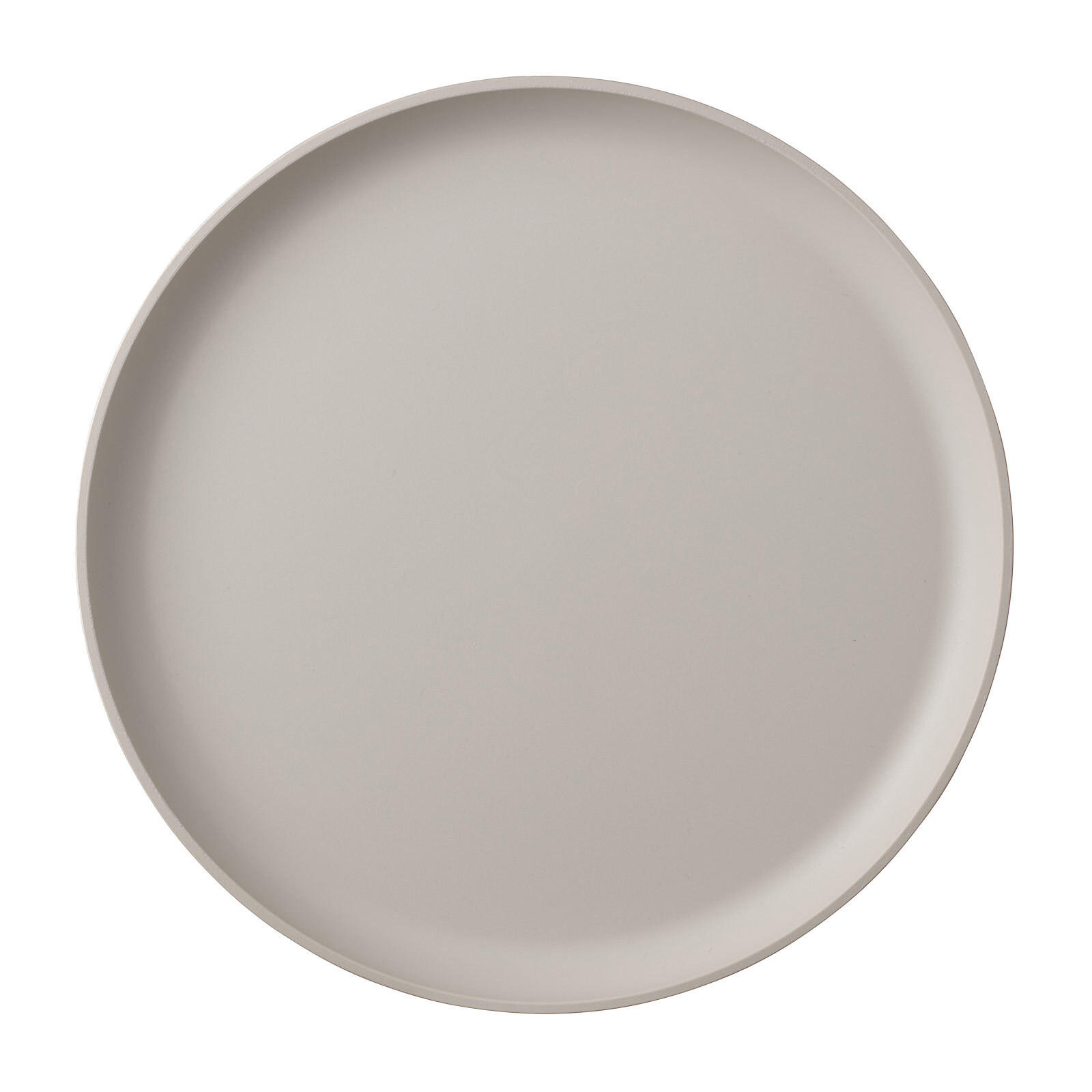 ESSTELLER Silueta Nordic White ø 26 cm - Weiß, Kunststoff (26cm) - Mepal