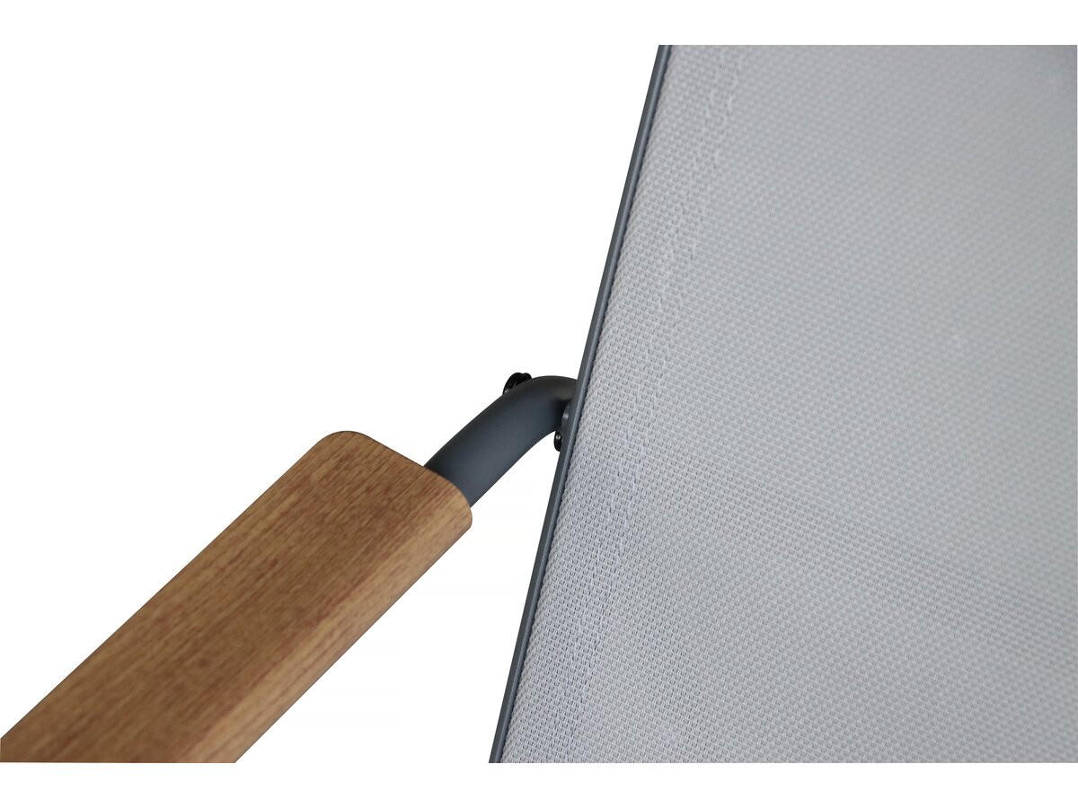 GARTENSITZGRUPPE sparta Hellgrau - Grau, Metall - Habitat Garten