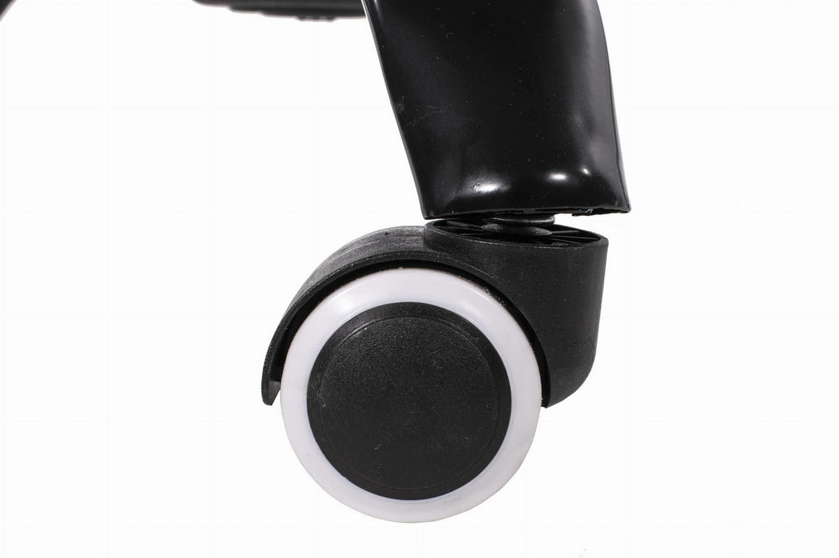 BÜROSTUHL Grau/Weiß - Drehbar, Höhenverstellbar, Ledersitz, Bequem Fürs Home Office - Weiß, Textil (48/86/36cm) - Best For Home