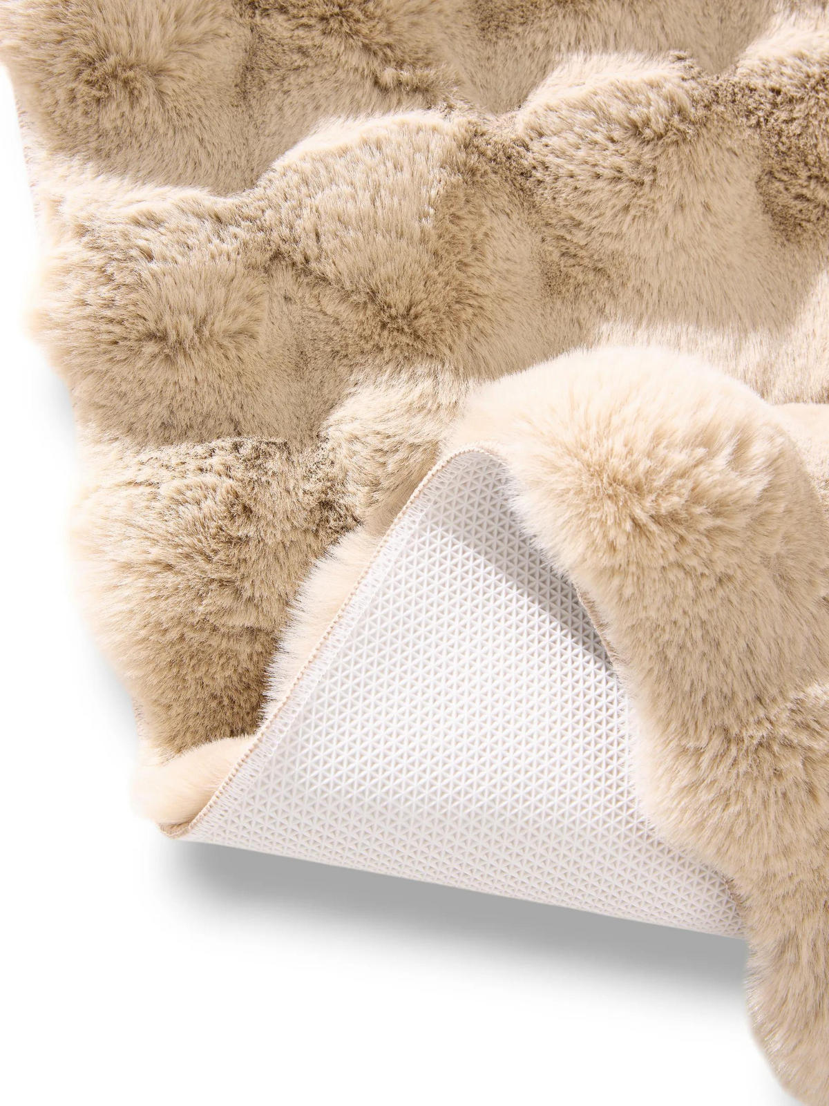 UMĚLÉ kožíškové koberce Dave Béžová 200x300 cm - béžová, textil/umělá hmota (200/300cm) - benuta Nest