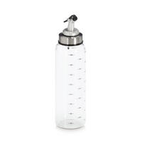 ÖL- UND ESSIGFLASCHE Essentials 500 ml - Transparent, Glas (6.5/24.5/6.5cm) - ZELLER