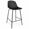 BARHOCKER Schwarz 48.5x96x47cm - Schwarz, Kunststoff (48.5/96/47cm) - AlterEgo