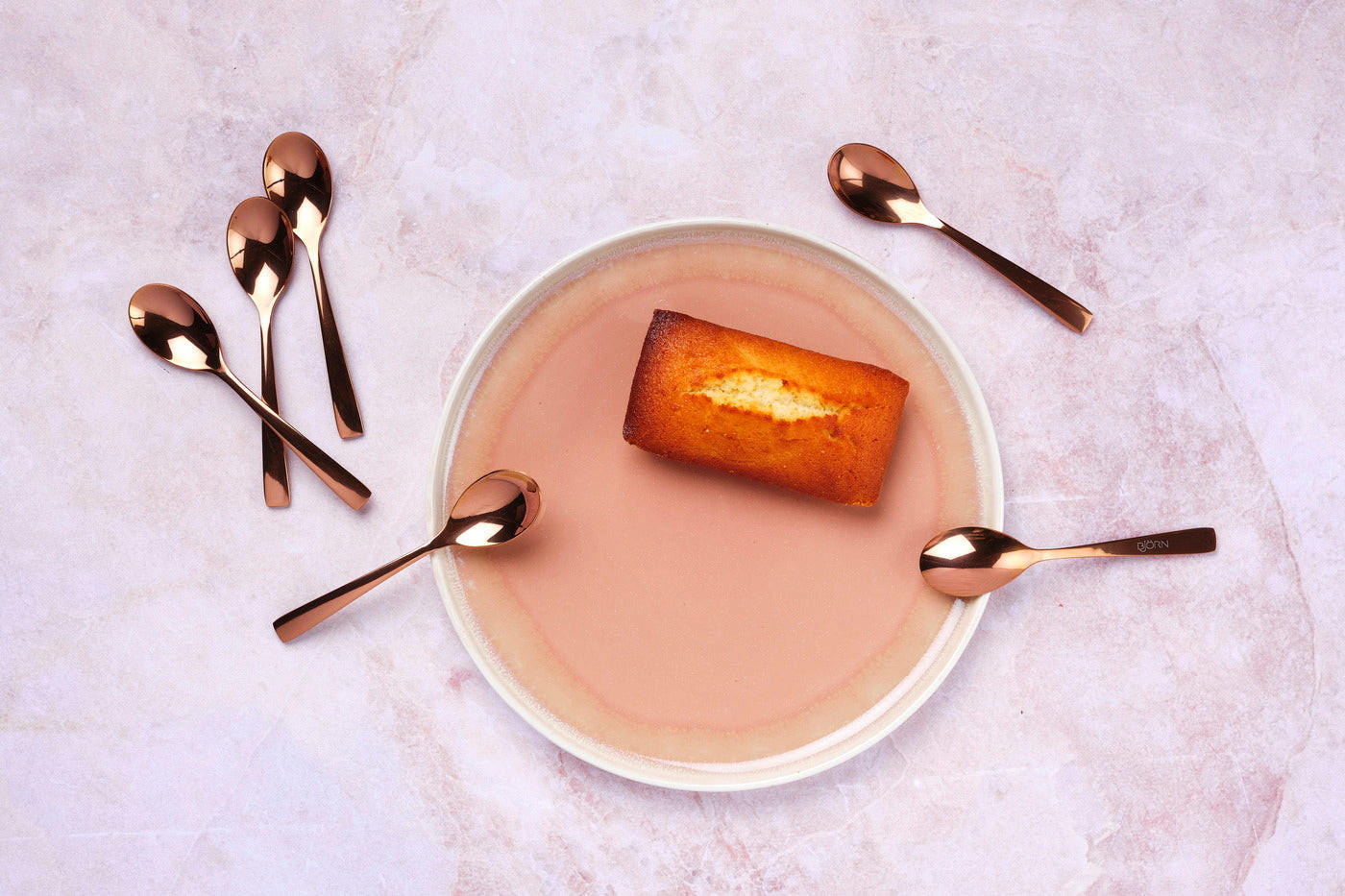 LÖFFEL 6er-Set Oglu - Kupfer - Kupferfarben, Metall - Björn