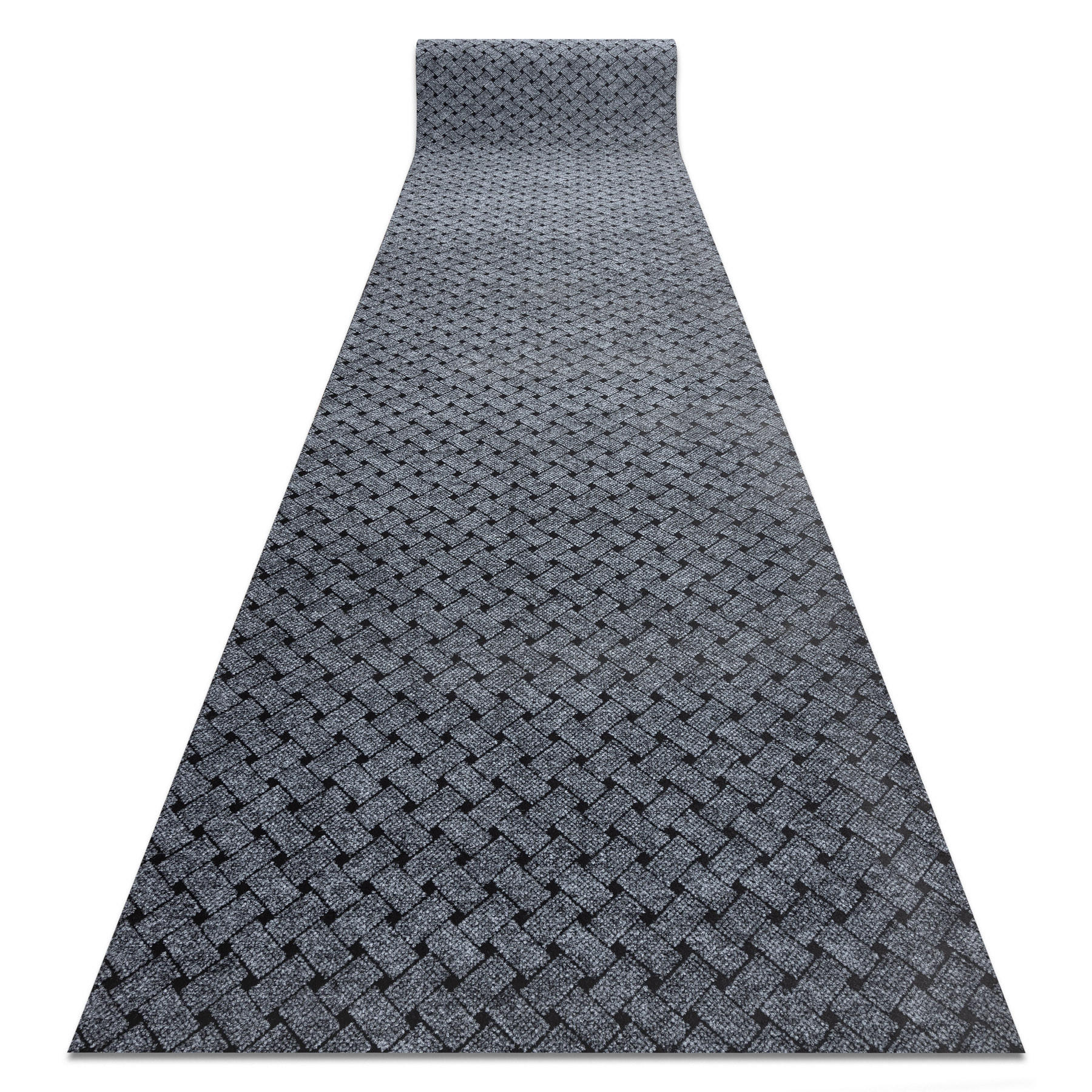 TÜRMATTE rutschfest 100 100/100 cm - Grau, Textil (100/100cm) - rugsX