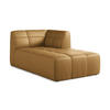 SOFAELEMENT Rechts Kunstleder Braun - Cognac/Schwarz, Holzwerkstoff/Kunststoff (101/77/175cm) - Makamii
