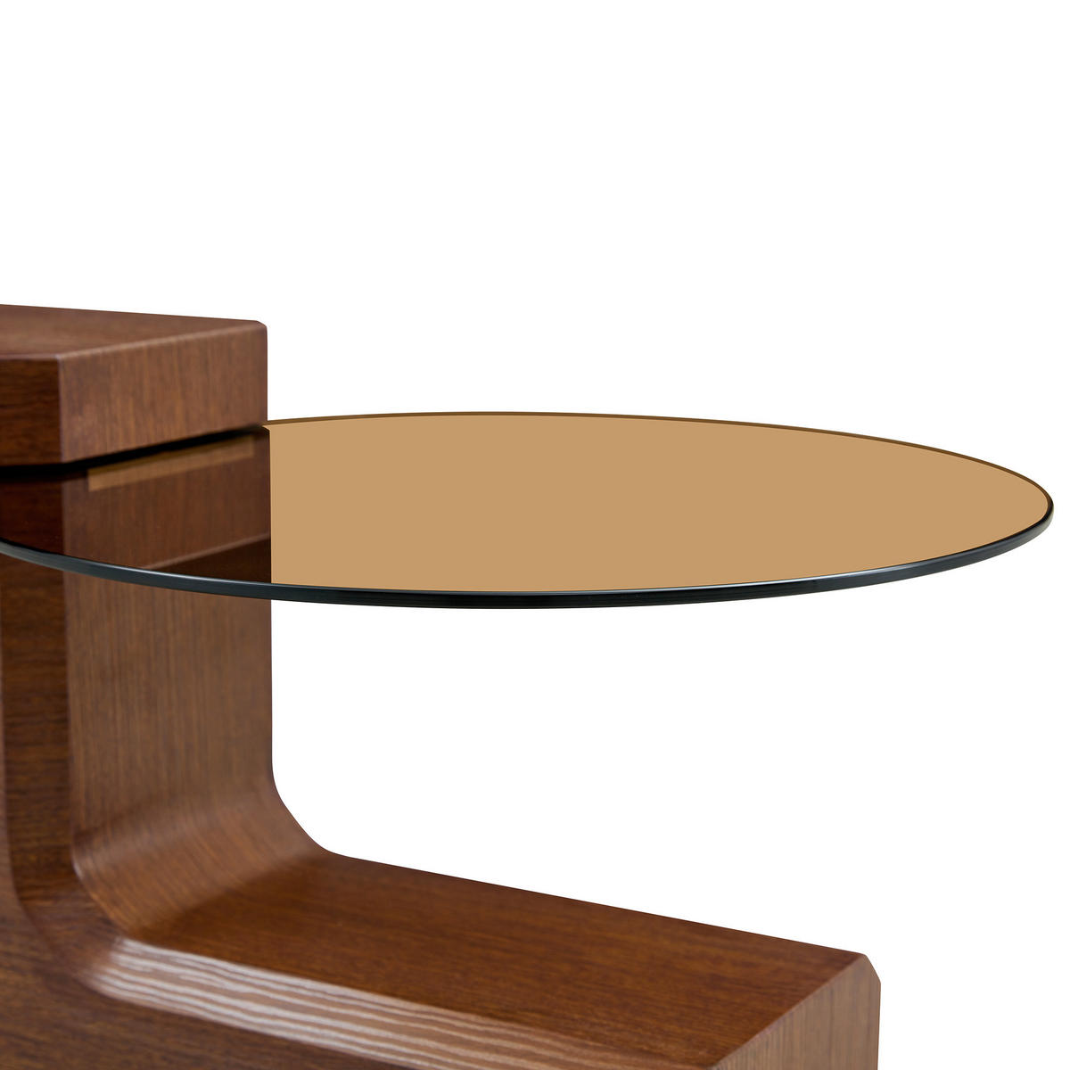 COUCHTISCH-SET 2er-Set Nussbaum - Naturfarben, Holzwerkstoff (61/61/44cm)