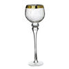 KERZENHALTER Donna Transparent 15x15x42 cm Glas - Transparent, Glas (15/42/15cm) - Mondex