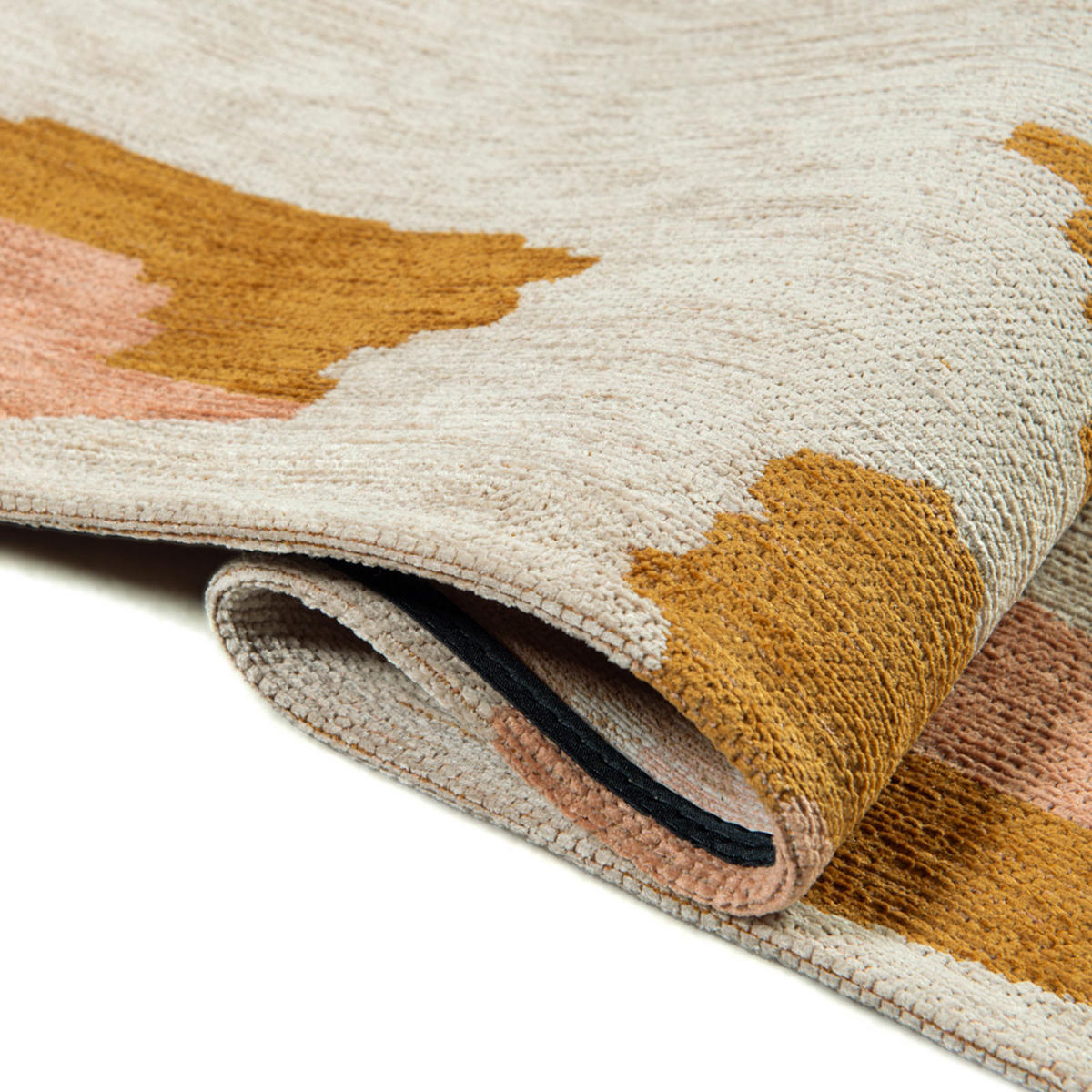 TEPPICH Leo Cammello 80/150 cm - Weiß, Textil (80/150cm) - Lola&Moi