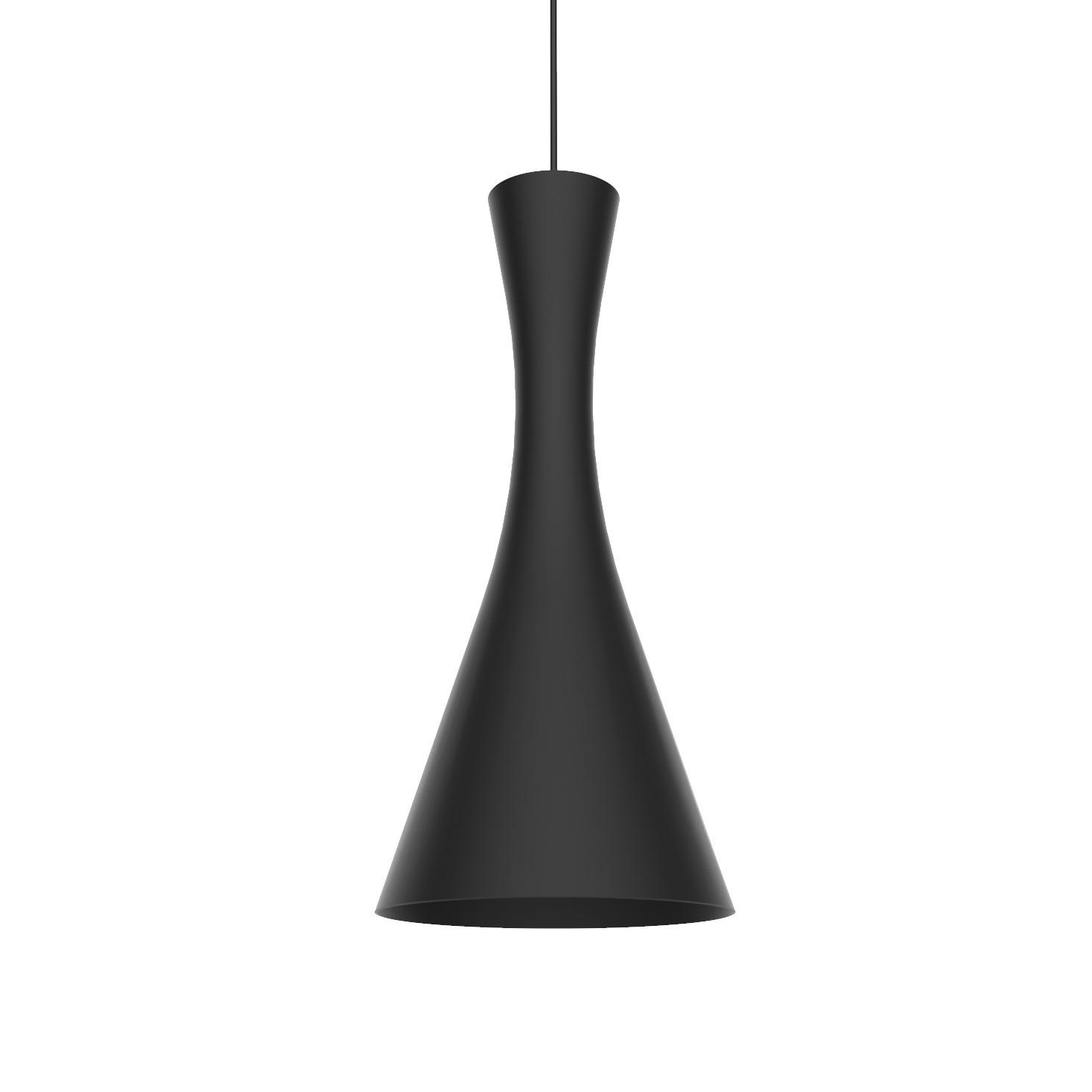 Lumicom Hängeleuchte Schwarz 20x120x20 cm