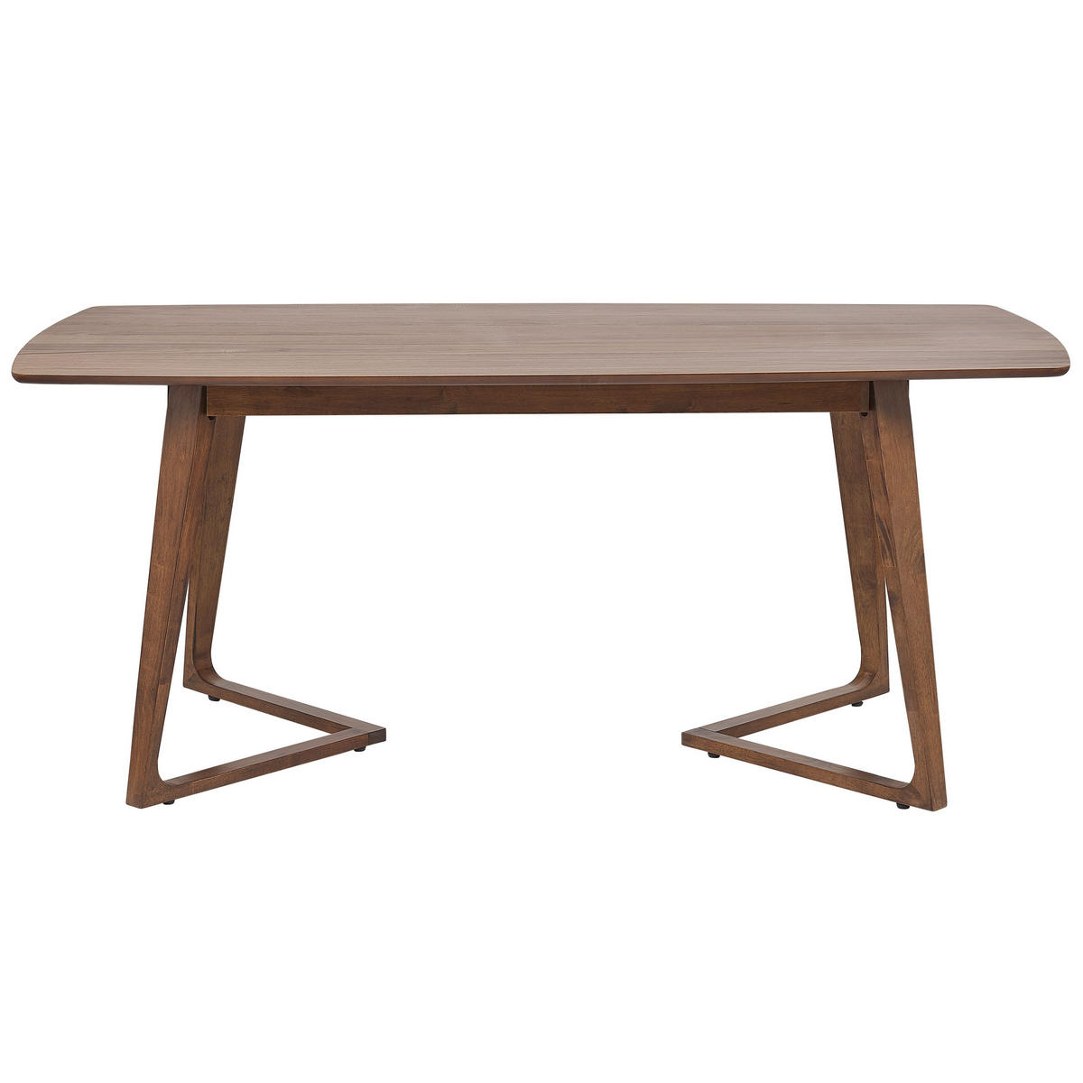 ESSTISCH 180/90/76 cm Dunkelbraun Rechteckig Huxter - Dunkelbraun, Holzwerkstoff (180/90/76cm) - Beliani