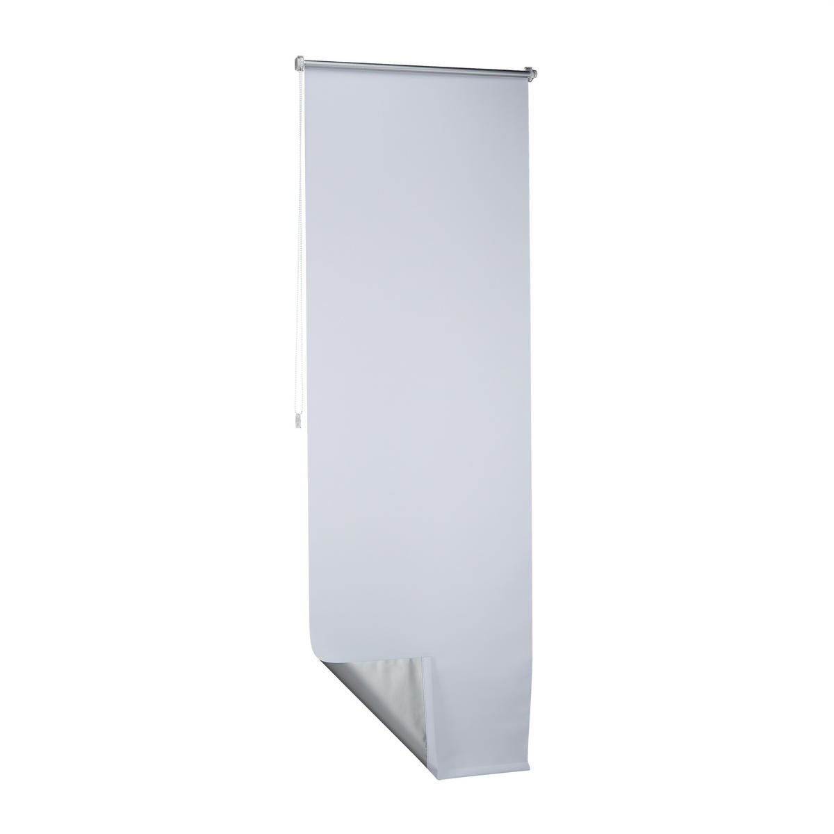 VERDUNKLUNGSROLLO - Weiß, Kunststoff/Textil (70/210/3.5cm) - Relaxdays