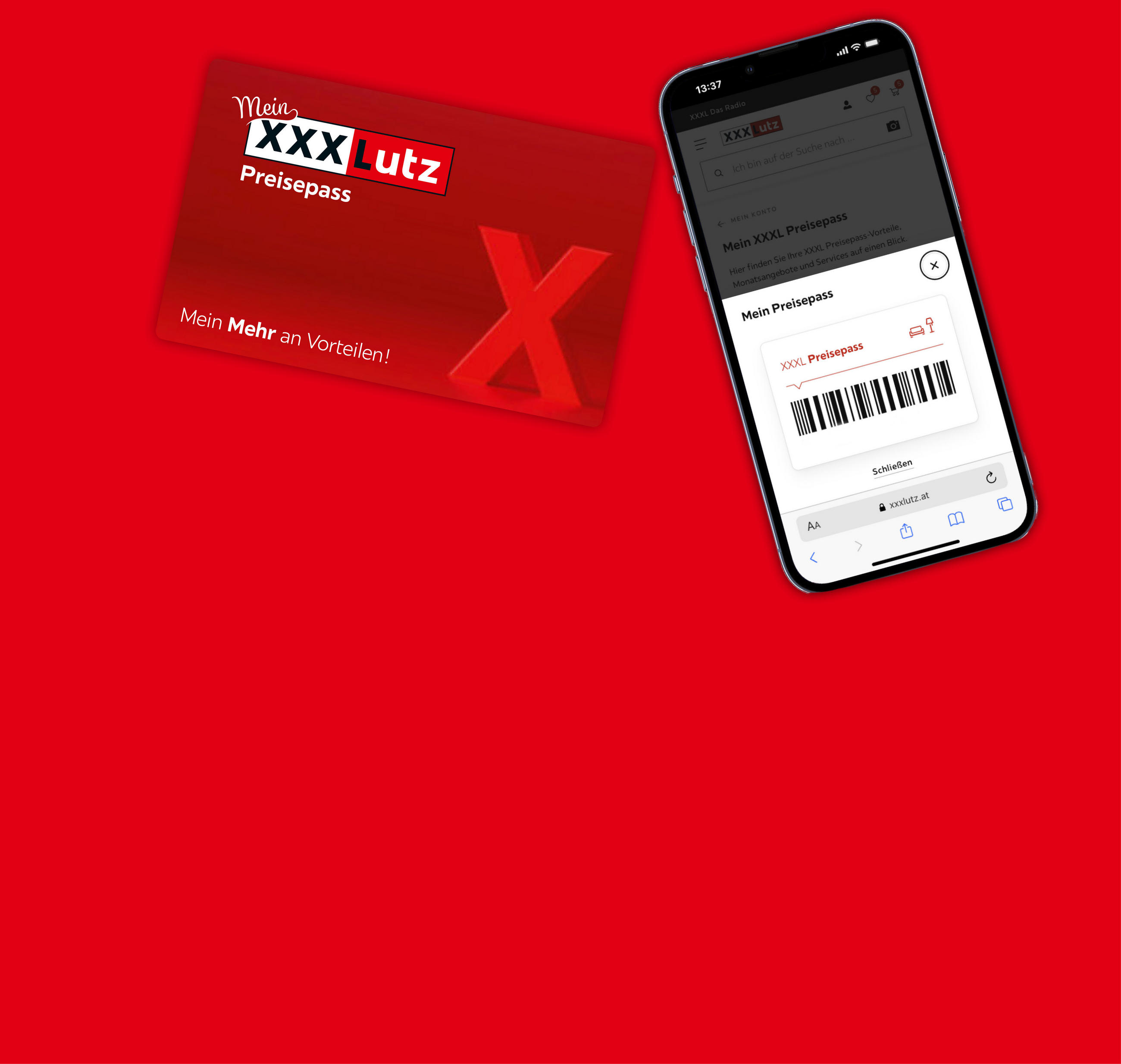 Mein XXXLutz Preisepass, Mein Mehr an Vorteilen!