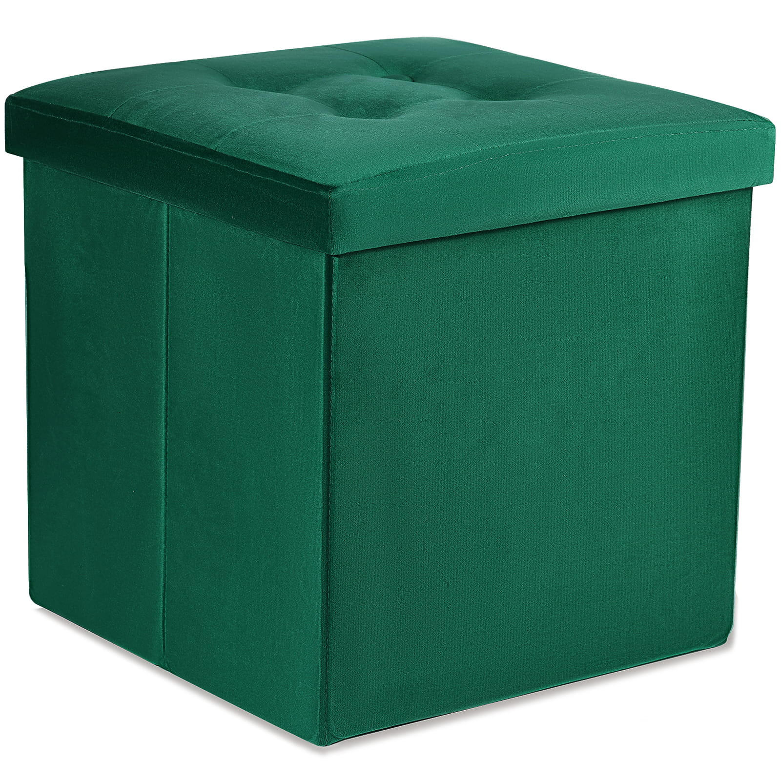 SITZBOX Ravello L mit Knöpfen Grüner Samt - Grün, Textil (38/38/38cm) - Komodee